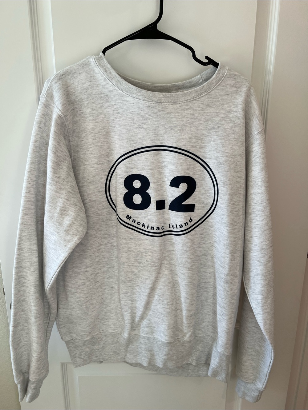 Gray 8.2 Crewneck Sweatshirt